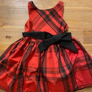 Ralph Lauren Plaid Christmas Dress 2t
